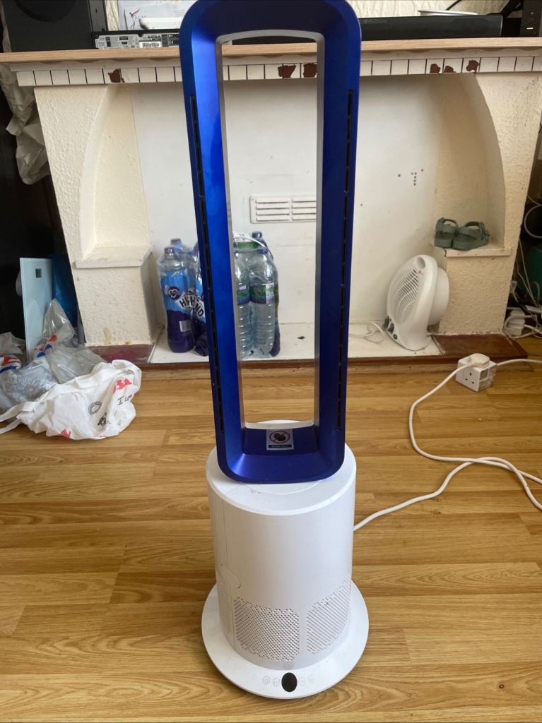 Vortex Air Bladeless Heating, Cooling And Air Purifier Tower Fan 3 In 1