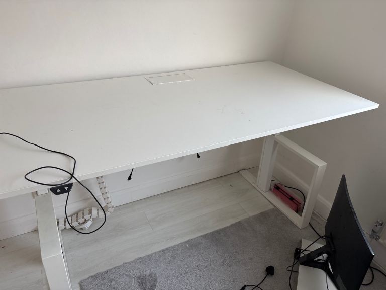 FREE white standing desk 