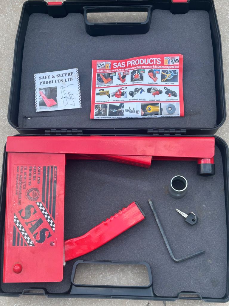 SAS Clamp-One piece wheel clamp