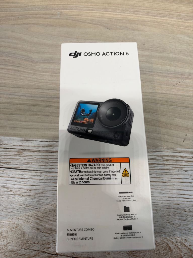 DJI Osmo Action 6 Adventure Combo – Brand New