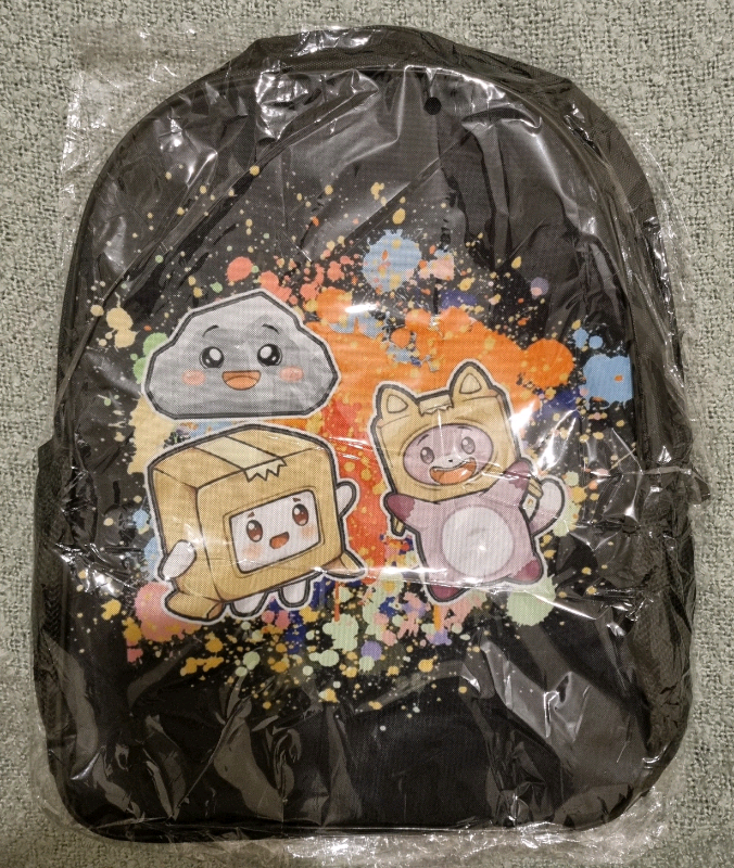 Lankybox new kids backpack junior unisex boys girls bag gift