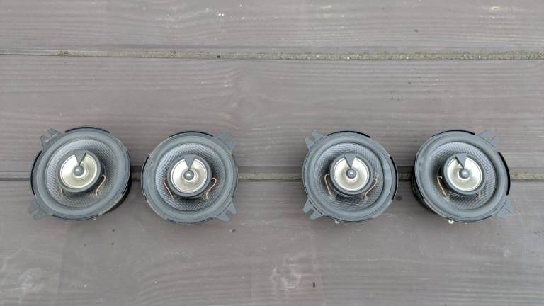 JBL Car Audio Speakers x 4 - GTO402 4”/10cm 