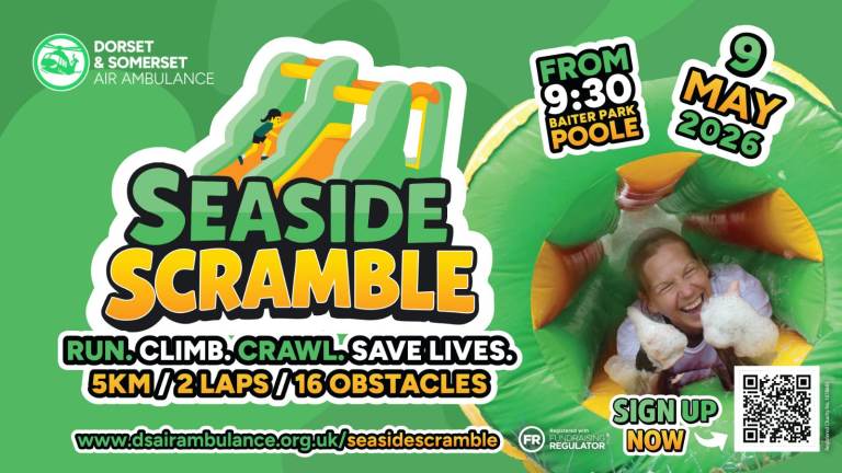 SEASIDE SCRAMBLE: AIR AMBULANCE'S 5K OBSTACLE RUN