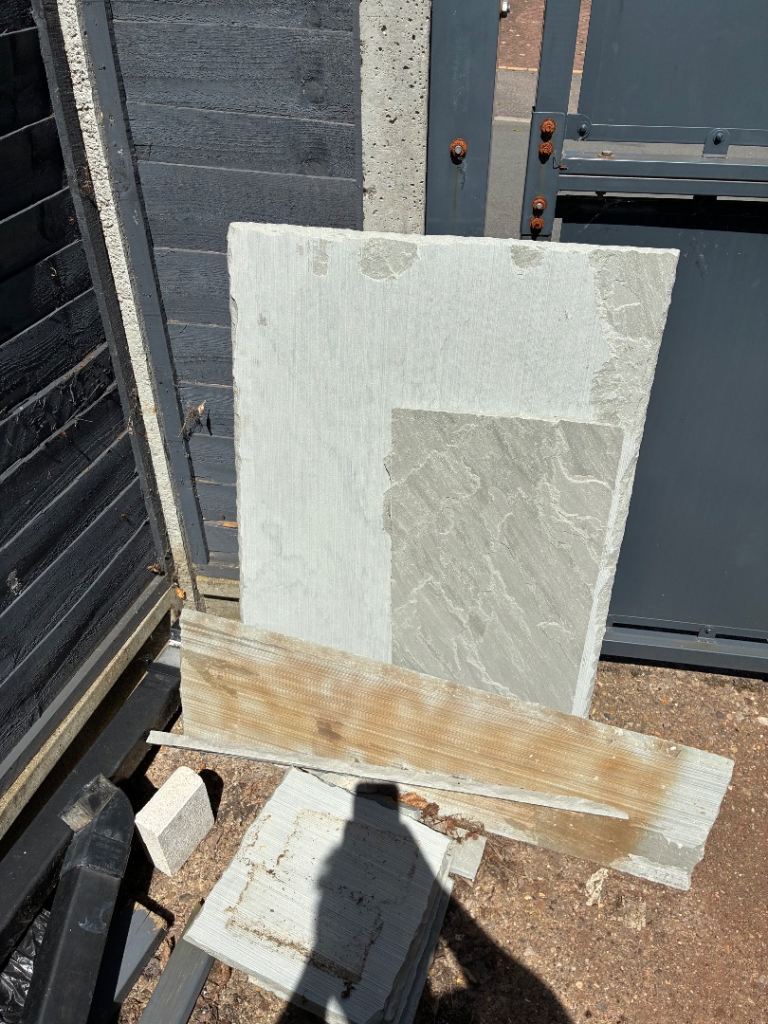 Paving stone off cuts
