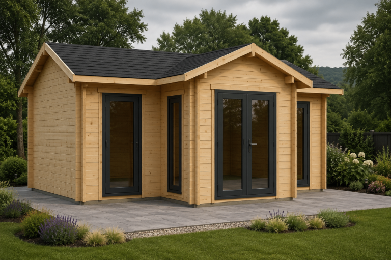 Log Cabin Parma 6m x 4m Garden Shed 