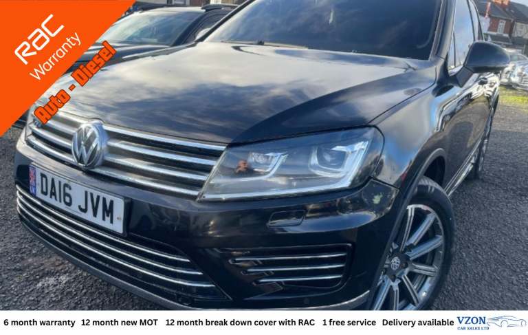 2016 Volkswagen Touareg 3.0 TDI V6 BlueMotion Tech R-Line SUV 5dr Diesel