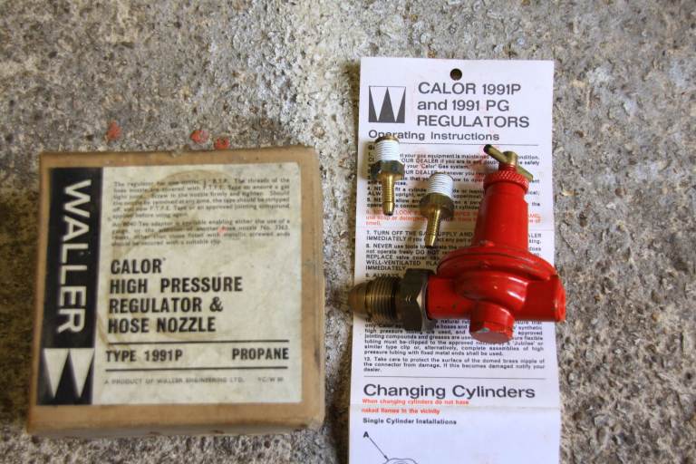 High Pressure Calor gas valve - totally unused - as new. 