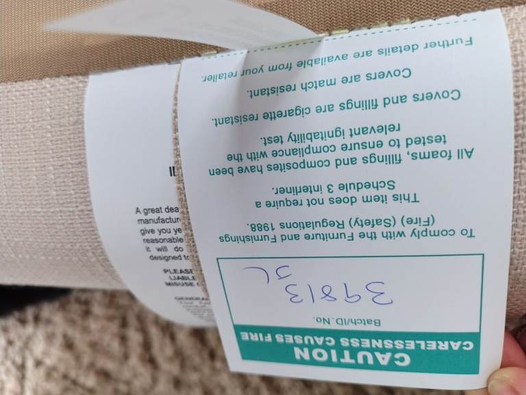 image for 2 seater sofa: As new / selling because more room wanted .