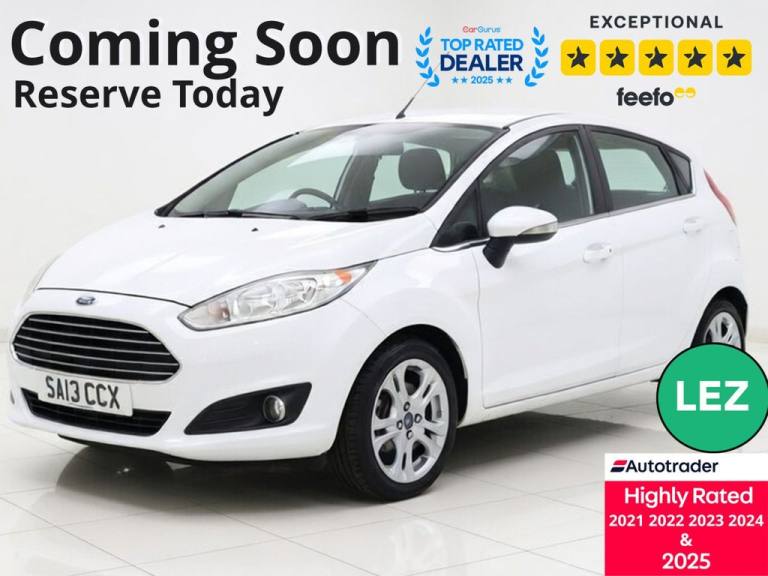2013 Ford Fiesta 1.25 82 Zetec 5dr HATCHBACK PETROL Manual