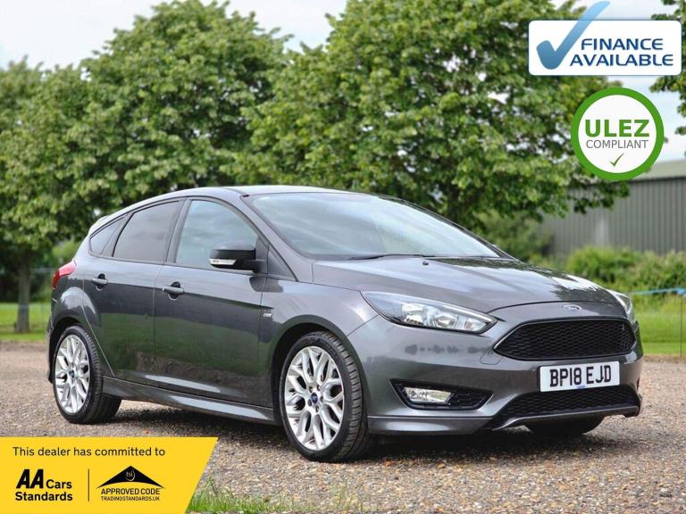 2018 Ford Focus 1.0T EcoBoost ST-Line Euro 6 (s/s) 5dr HATCHBACK Petrol Manual