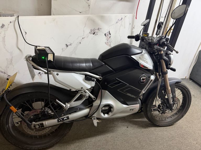 Super Soco TC Max ELECTRIC MOTORBIKE 125cc equivalent 
