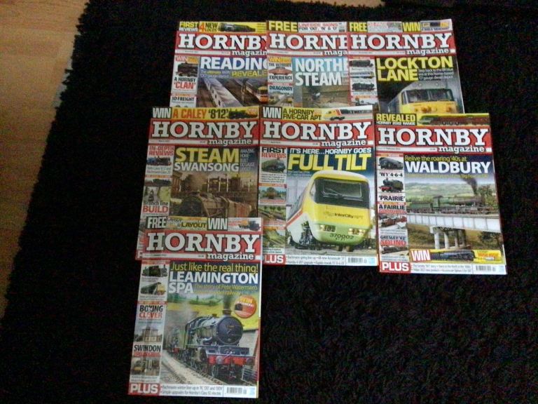 7 mixed Hornby. train magazines £10 the lot