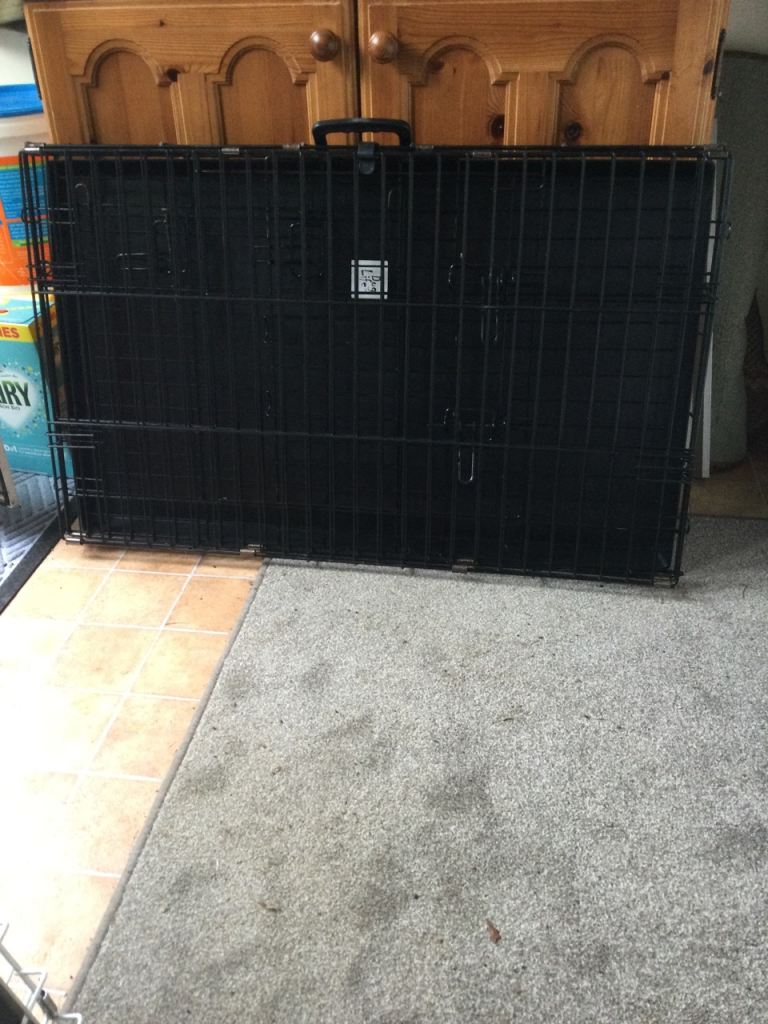Large dog cage