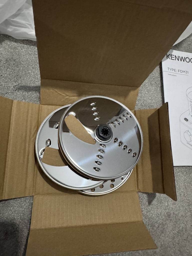 Kenwood Multipro Compact+ FDM312 SS, 5-in-1 Compact Food Processor