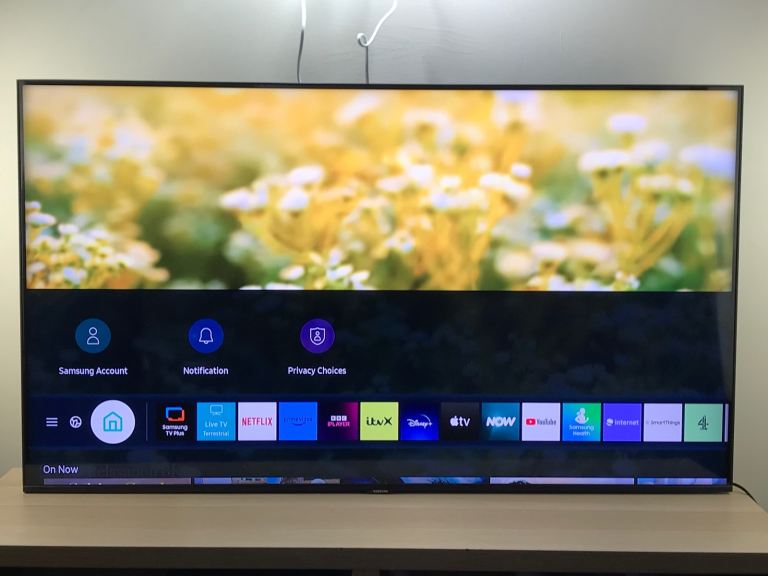 SAMSUNG 55 inch QLed  ultra slim 4K UHD HDR TV with Bixby & Alexa- Wi-Fi -freeview-2024 model