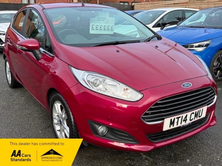 2014 Ford Fiesta 1.25 82 Zetec 5dr HATCHBACK Petrol Manual