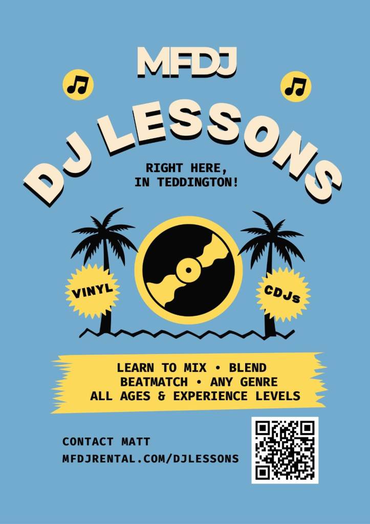  DJ Lessons - Vinyl and CDJ - Based in Teddington  