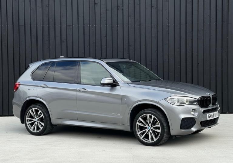  BMW X5 M SPORT 40d X-DRIVE 3.0 DIESEL 5DR AUTO 4X4 2014 [64] GREY