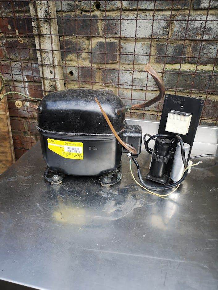  Danfoss Secop SC18CL fridge compressor- LBP R404a/R507 3/4HP 220-240V/1~/50Hz 17.69cc