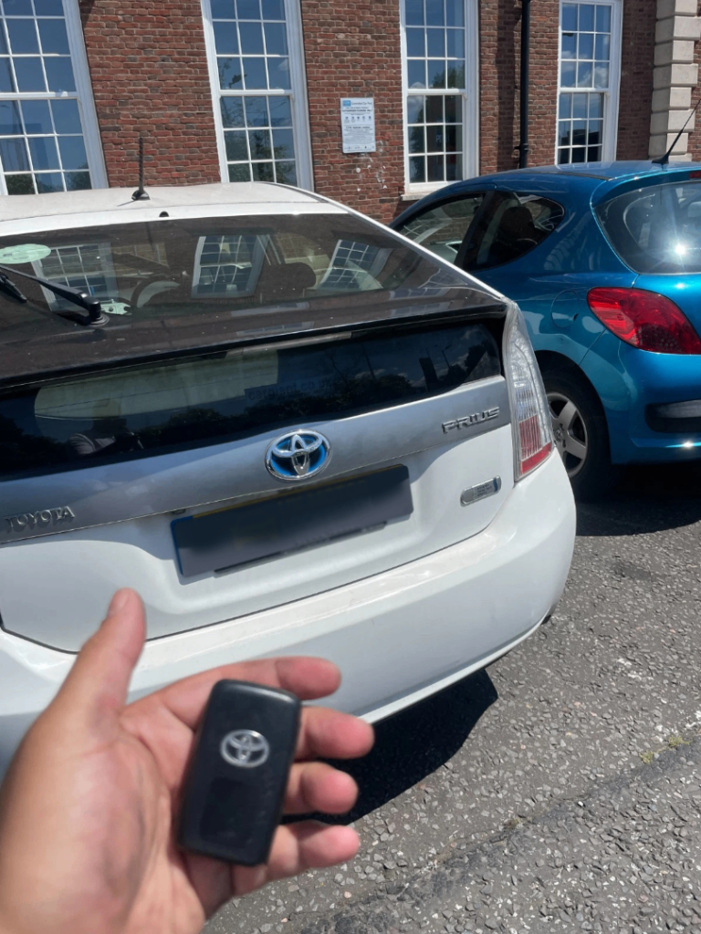 Toyota Prius Plus All Keys Lost and Spare Key Service in London