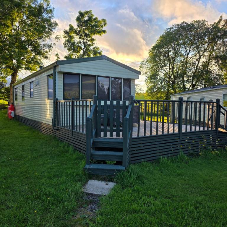 Holiday home static caravan on site fees paid 2027