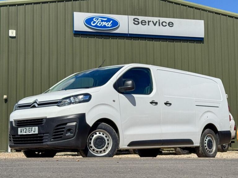 2021 Citroen Dispatch XLWB L3H1 Low Roof Enterprise 1200 Air Con Sensors EURO 6 Panel Van Diesel ...