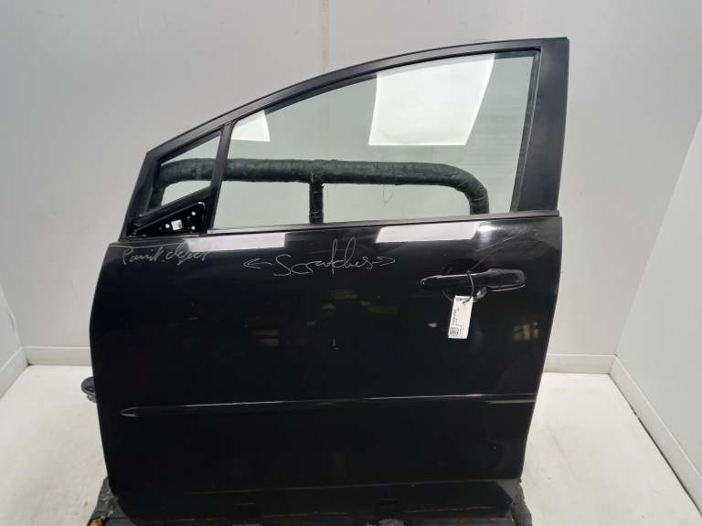 Mazda 5 Left Front Door N/S 2005-2010 Black 5 Door Mpv