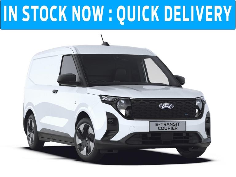 BRAND NEW Ford Transit Courier Van Trend 43kWh Elect 136PS AUTO Frozen White