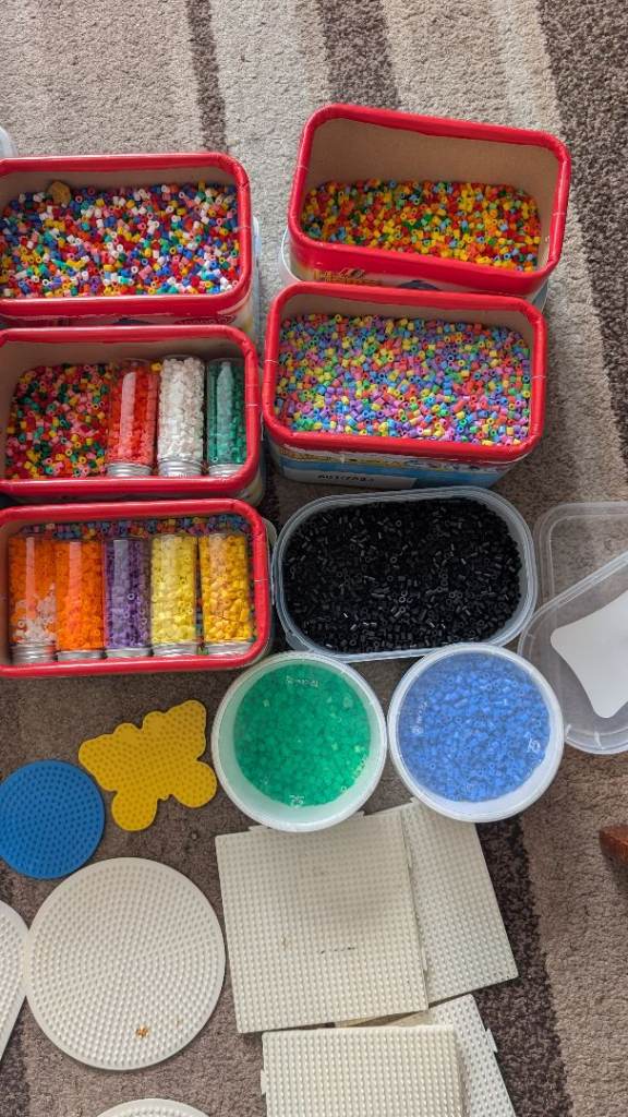 Hama beads and boards (job lot or separate)