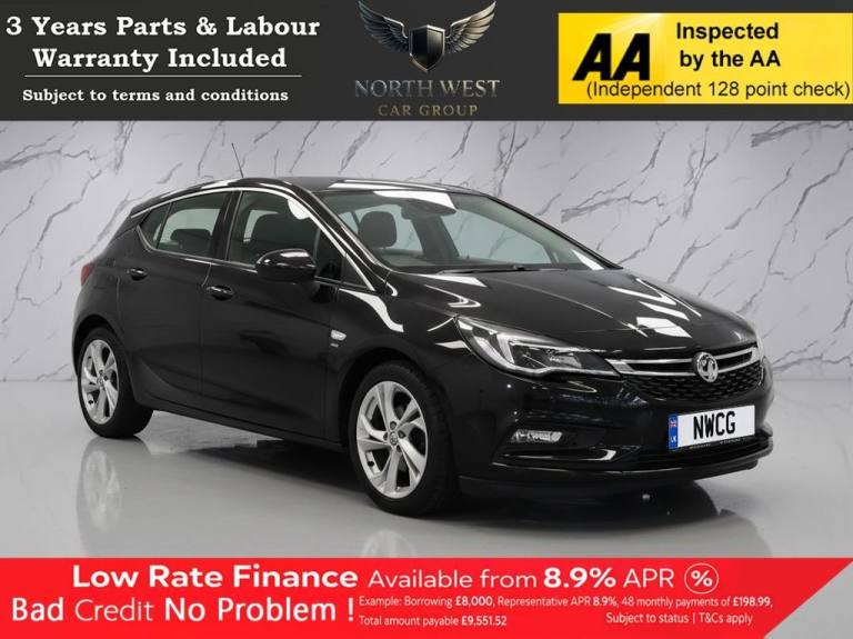 2018 Vauxhall Astra 1.6 CDTi ecoTEC BlueInjection SRi Hatchback 5dr Diesel Manual Euro 6 (s/s)  H...