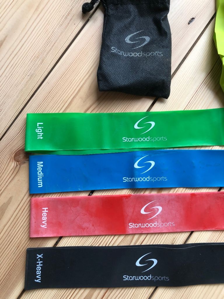 Starwoodsports Resistance Bands & Foam Roller – Good Condition