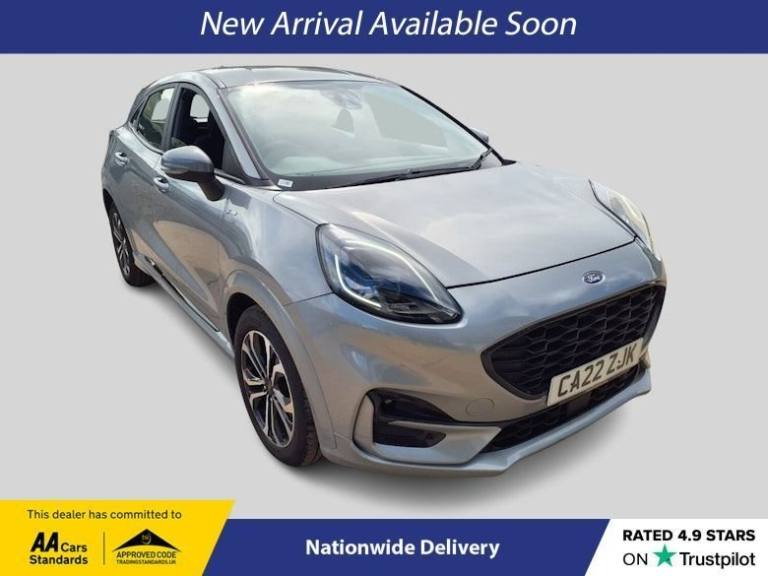 2022 Ford Puma 1.0T EcoBoost MHEV ST-Line SUV 5dr Petrol Hybrid Manual Euro 6 (s/s) (125 p HATCHB...