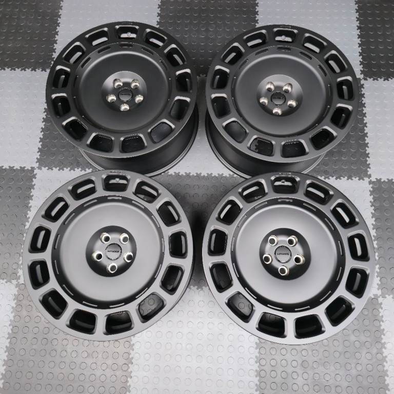 Land Rover Defender Octa 22" Alloy wheels Hawke Octad 110 90 L663 New Black