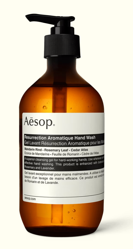 AESOP RESURRECTION AROMATIQUE HAND WASH EMPTY BOTTLE 500ML
