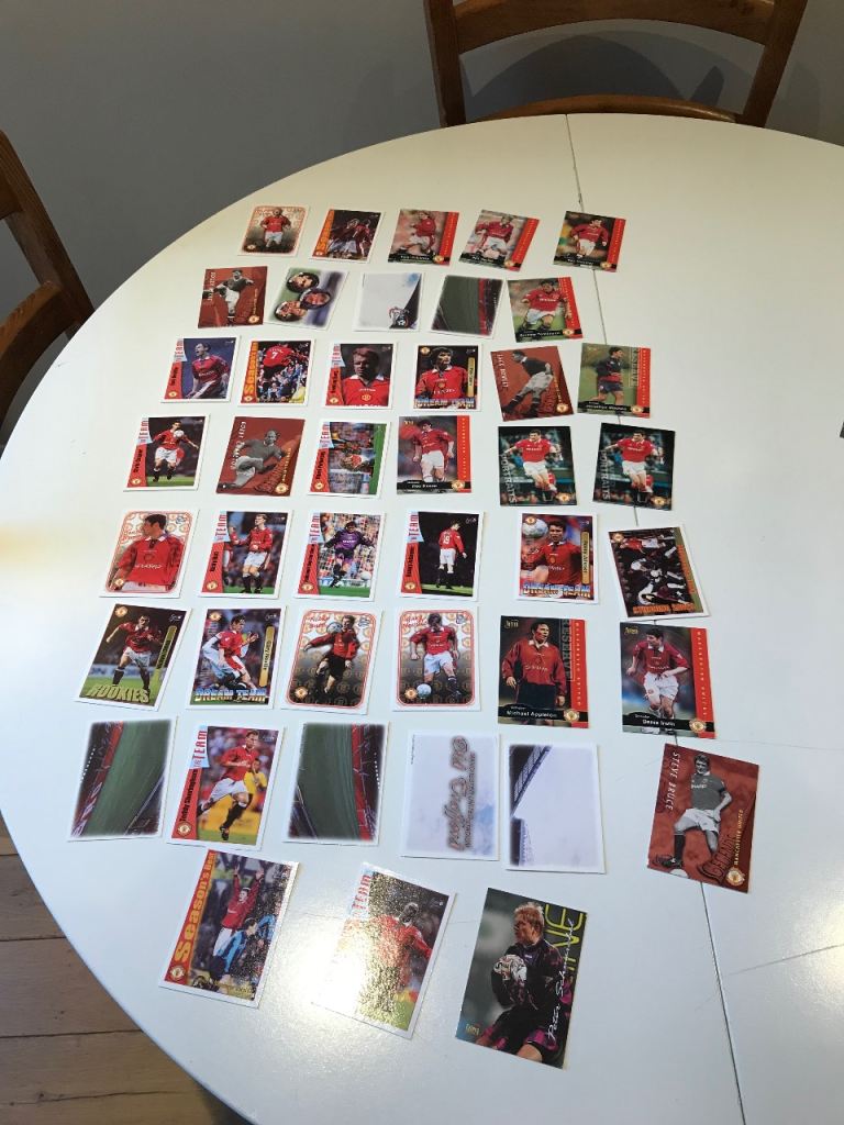 Man United Futera Player Cards 1997