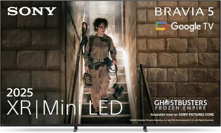JUST WEEKEND PRICE!!! Sony Bravia 5 K-65XR55BP 65 inch 4K Ultra HD HDR Google Mini LED TV