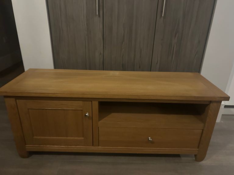 Next ‘Cambridge’ Solid Oak TV Unit