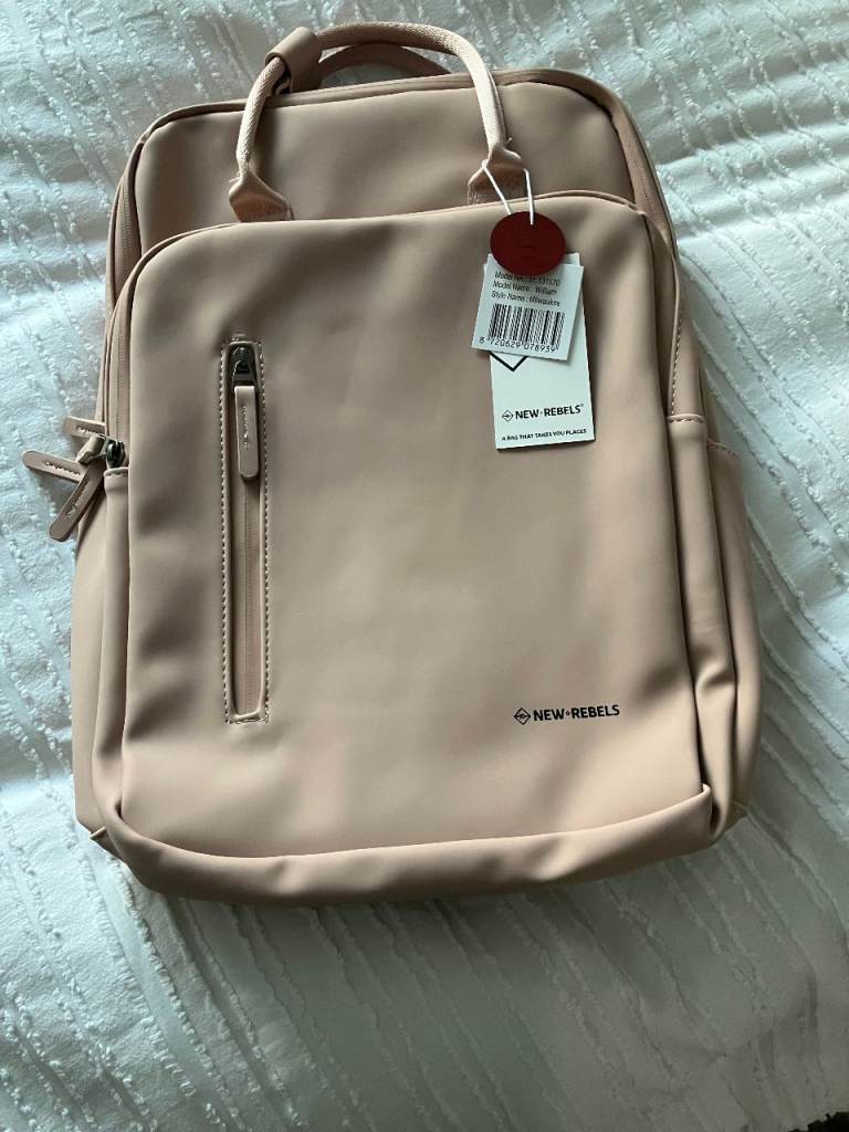 New Rebels Pink Laptop Backpack - great for school, college or workplace - brand new!