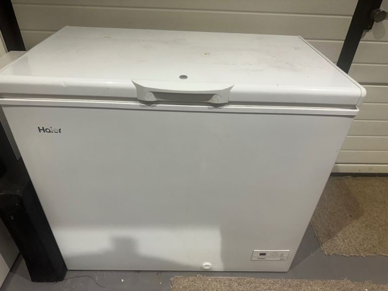 image for HCE203R 203l Haier Chest Freezer White Freestanding