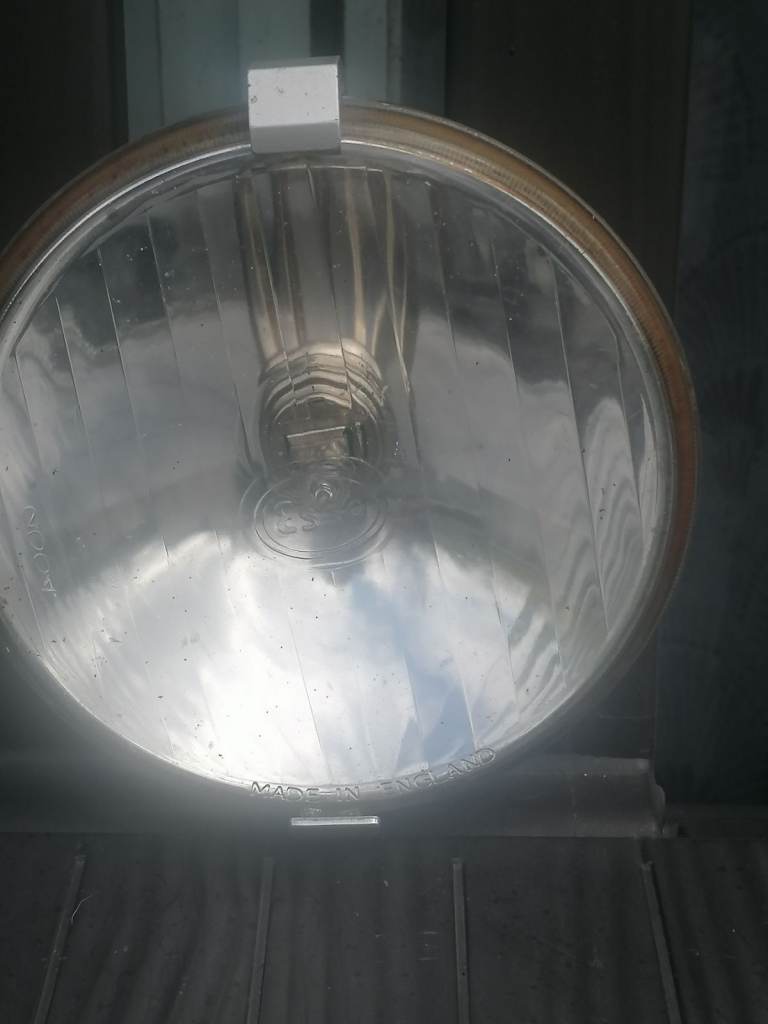Vintage Bosch Hella Esso Front Driving Lamp 