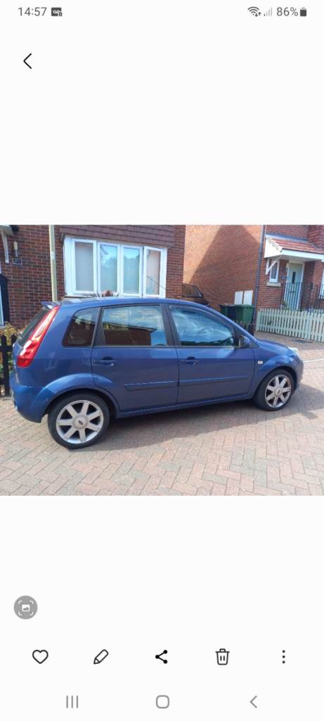 Ford, FIESTA, Hatchback, 2008, Manual, 1242 (cc), 5 doors