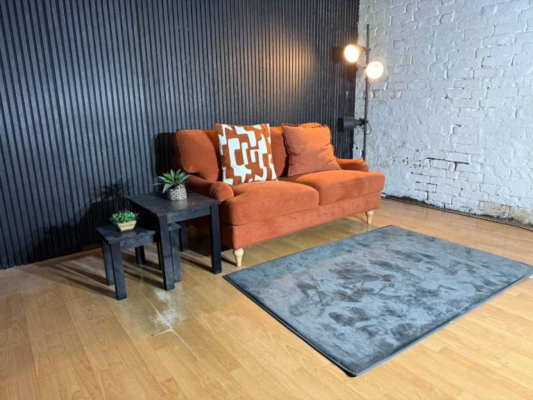 New Stock! HIGH STREET BRAND – DFS Orange 2 Seater Sofa