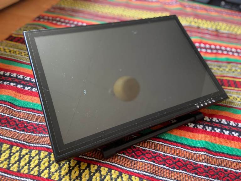 UGEE 1910B Drawing Graphics Monitor 19" with Pen & Accessories - Digital Drawing Pad Black