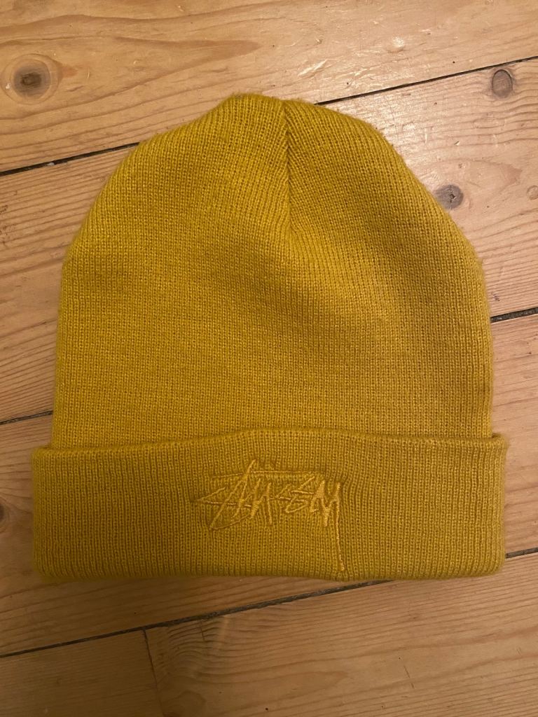 Stussy half cuff beanie hat 