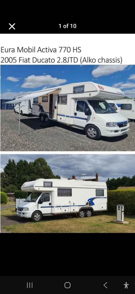 Fantastic 7 berth motorhome 