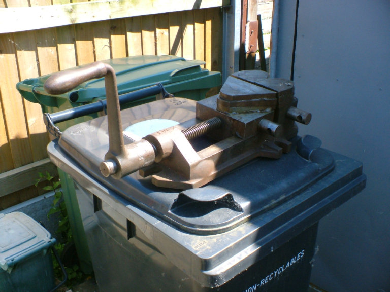 Machine vice with 6 inch jaws £250 ono