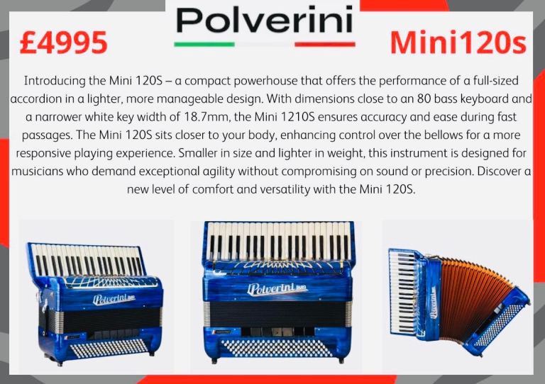 Polverini 120S Accordion 