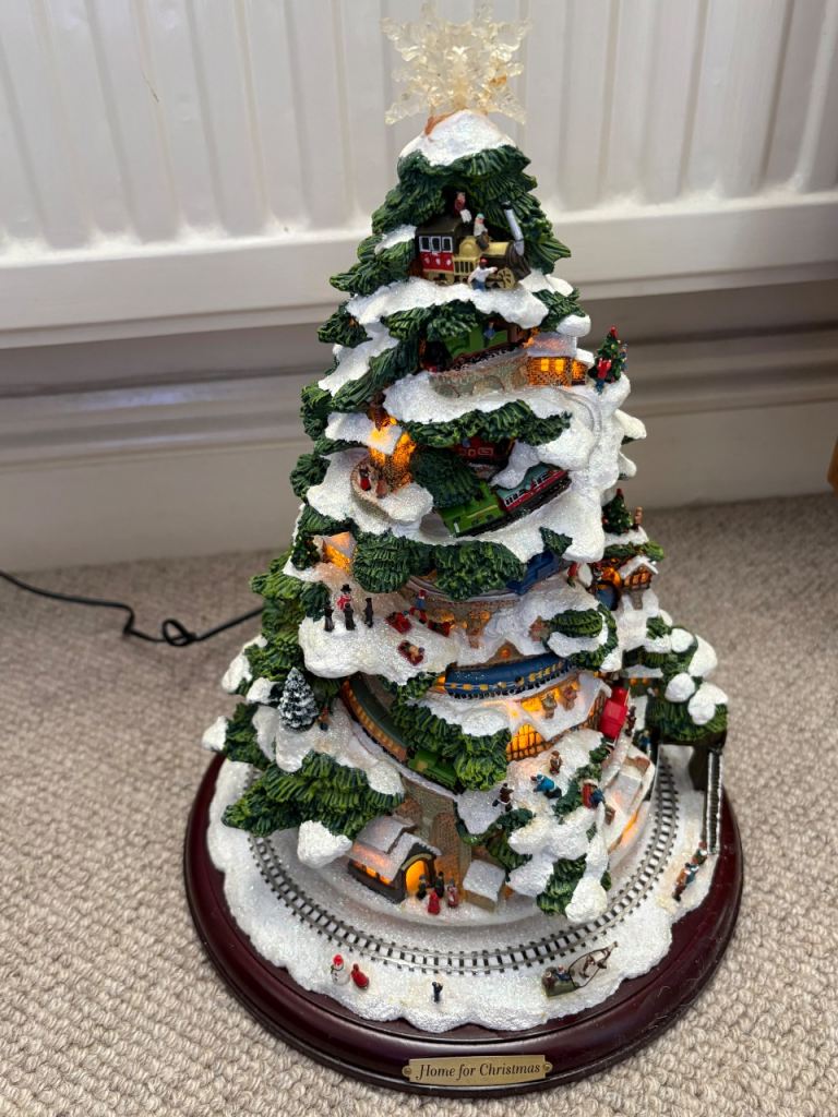 Home for Christmas tabletop decoration.