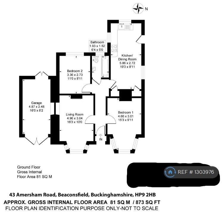 2 bedroom house in Amersham Road, Beaconsfield, HP9 (2 bed) (#1303976)