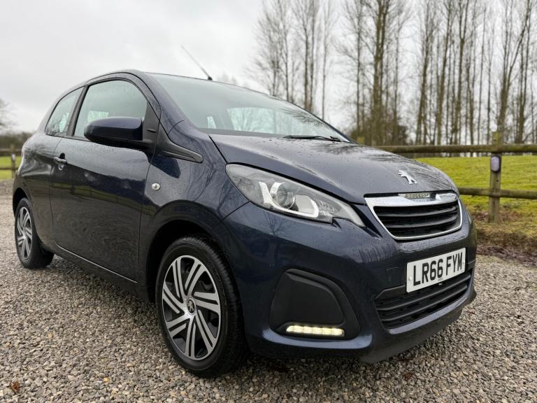 2016 Peugeot 108 1.0 Active 3dr HATCHBACK Petrol Manual